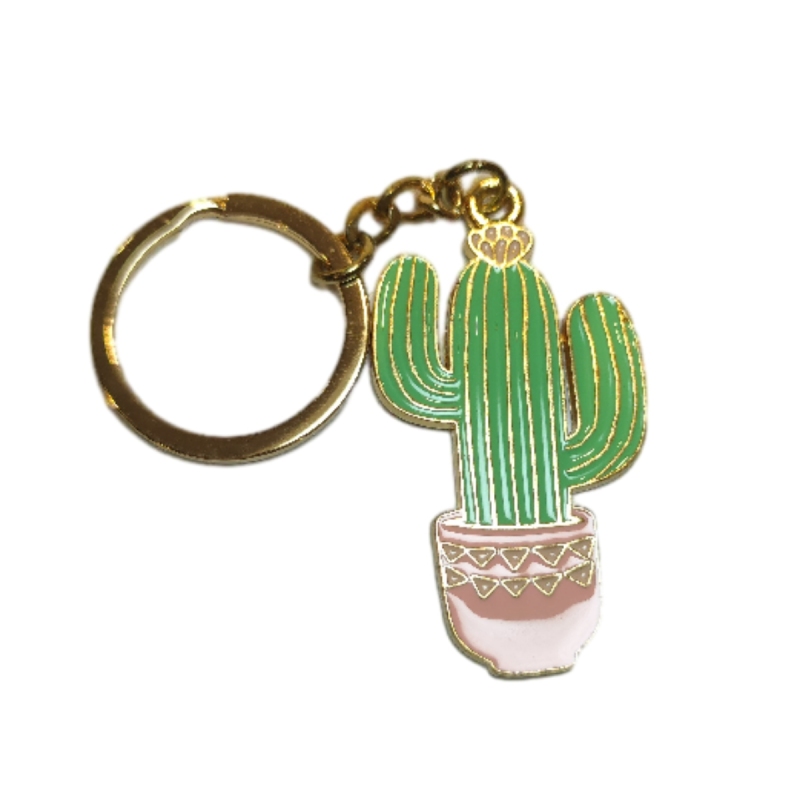 Cactus keychain