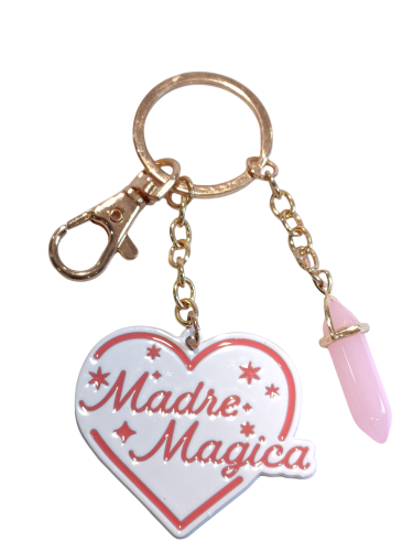 Love Pink Pendant Keychain