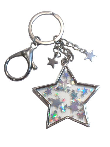 Star Charm Keychain
