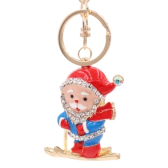 Santa key chain for skateboarding