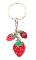 Strawberry keychain3