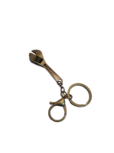 Vintage Color Wrench Keychain