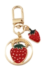 Strawberry keychain1