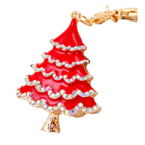 Christmas tree key chain1
