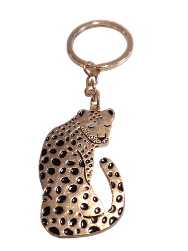 Leopard Keychain