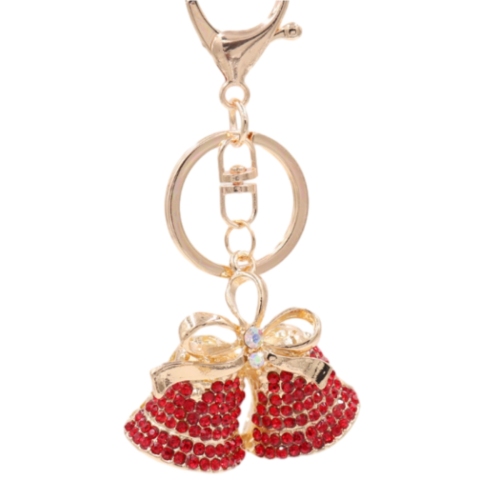 Christmas bell key chain2