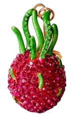 Dragon fruit key chain