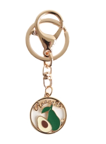 Avocado keychain