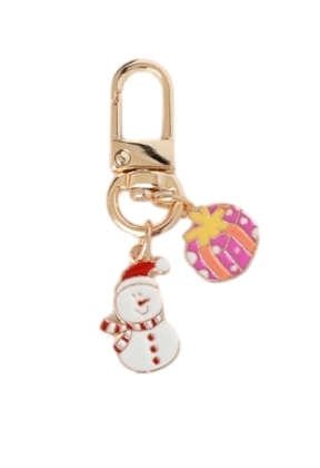 Christmas Snowman Christmas gift Key chain 3