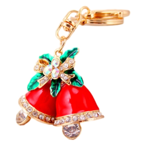Christmas bell key chain