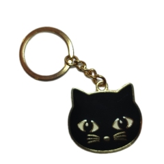 Red puzzle key chain