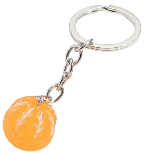 Yellow orange key chain