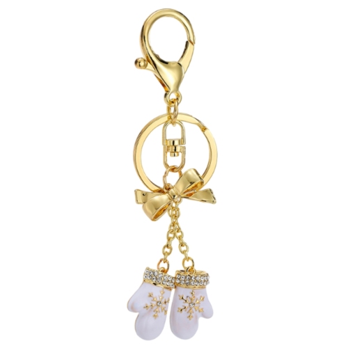 Christmas glove key chain