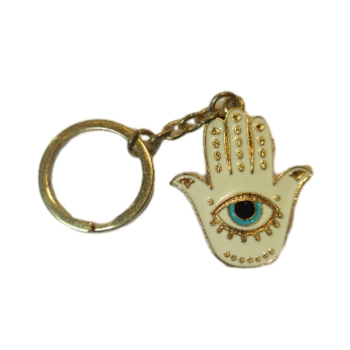 Hand eye keychain