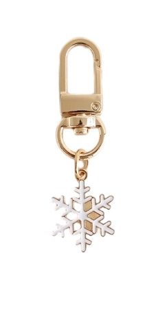 Snow key chain