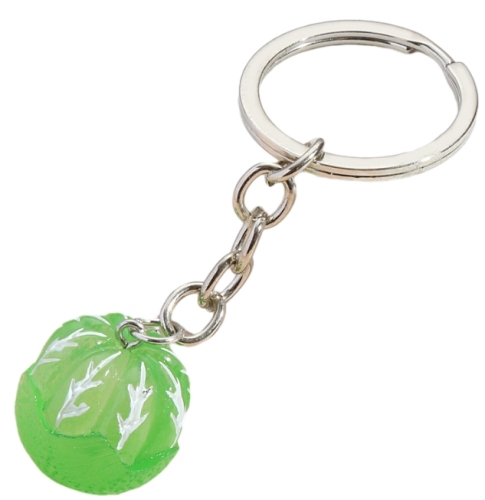 Green orange key chain