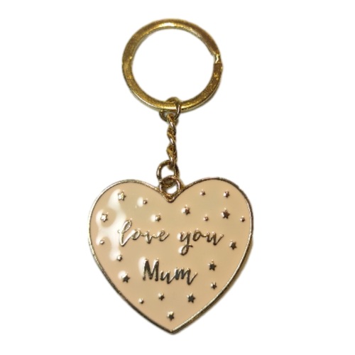 Heart key chain