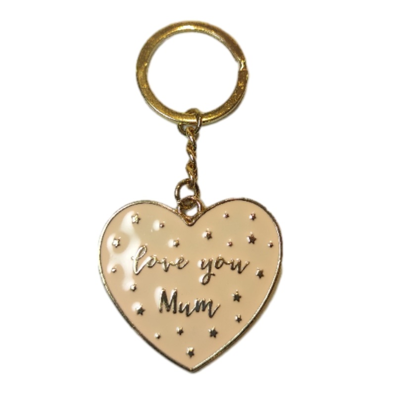 Heart key chain