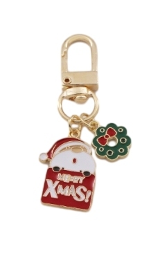 Santa key chain