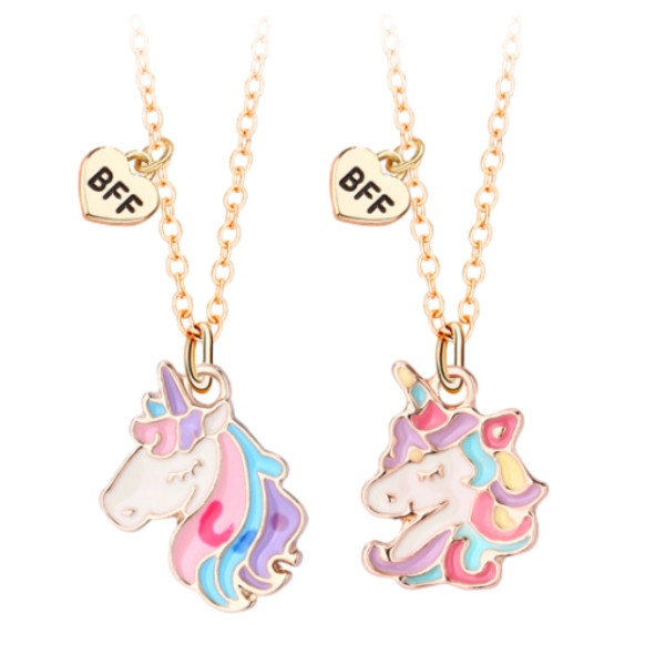 Unicorn necklace BFF1