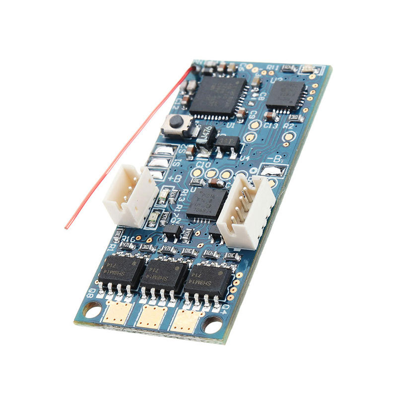 GT55racing 2.4G  Brushless Mainboard For KYOSHO MHS ASF Micro Racing Rc Car Parts GTR-03