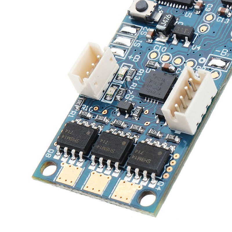 GT55racing 2.4G  Brushless Mainboard For KYOSHO MHS ASF Micro Racing Rc Car Parts GTR-03