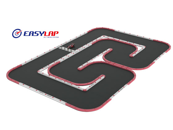 Modular Rc Tracks MINI RC TRACK FOR RACING(HOME VERSION)CCW-AB SET