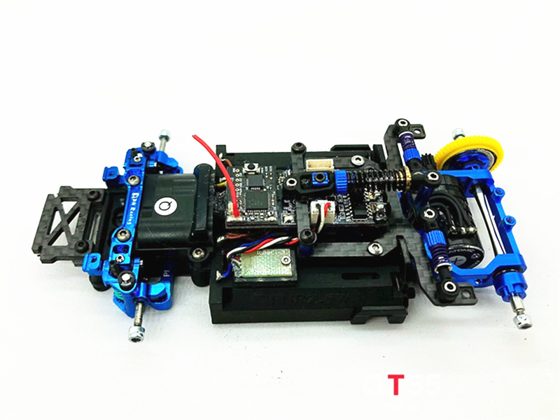 GT55racing PN 2.5/Kyosho chassis and GLR  Motor mount Carbon fiber connection accessories