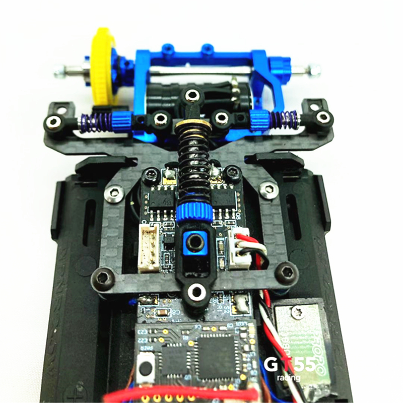 GT55racing PN 2.5/Kyosho chassis and GLR  Motor mount Carbon fiber connection accessories