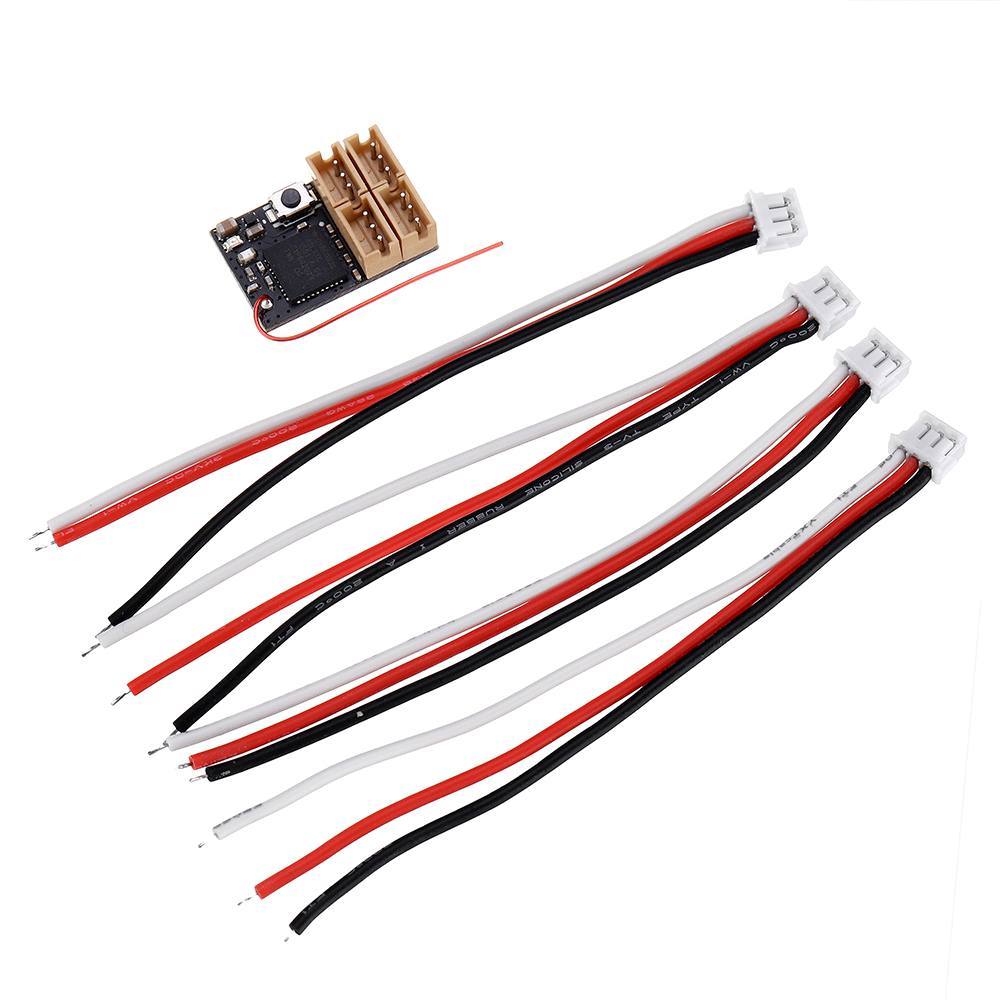 GT55racing KYOSHO ASF Compatibe 4 Channel Surface Receiver for Micro Racing RC Cars Model Mini-Z GTR-01