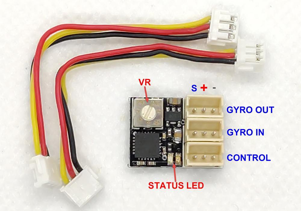 GT55racing 2g Gyro Module 4.7-7.4V For Micro RC Car Racing Parts GTR-25