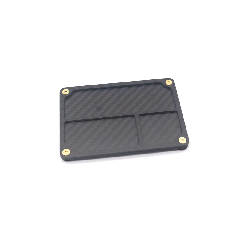 GT55racing  Screws Parts Carbon Fiber Plate 10X7X1CM For RC Car