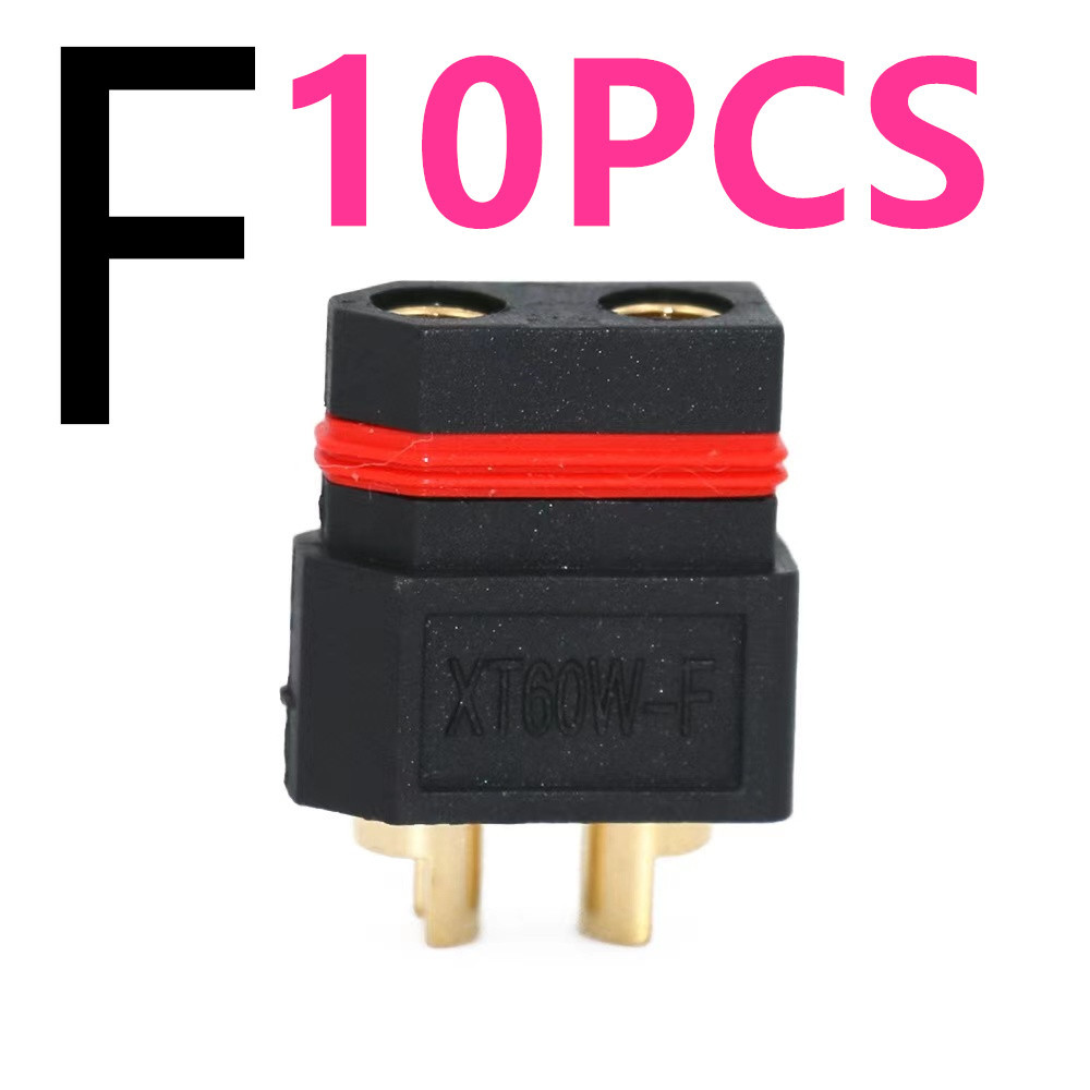 Amass new product XT60W waterproof gold-plated black plug XT60W-F