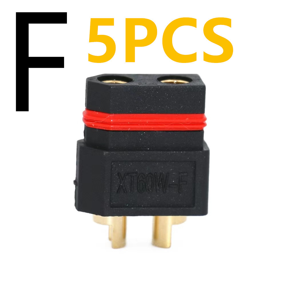Amass new product XT60W waterproof gold-plated black plug XT60W-F