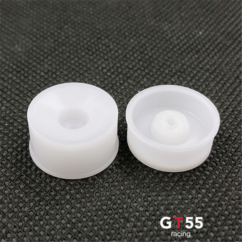 GT55racing Mini-Z AWD Machine Cut Rim (Front or Back) 2 pcs White