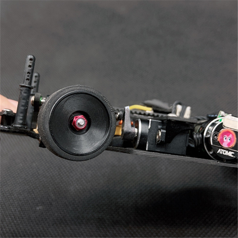 GT55racing Mini-Z AWD Machine Cut Rim (Front or Back) 2 pcs Black