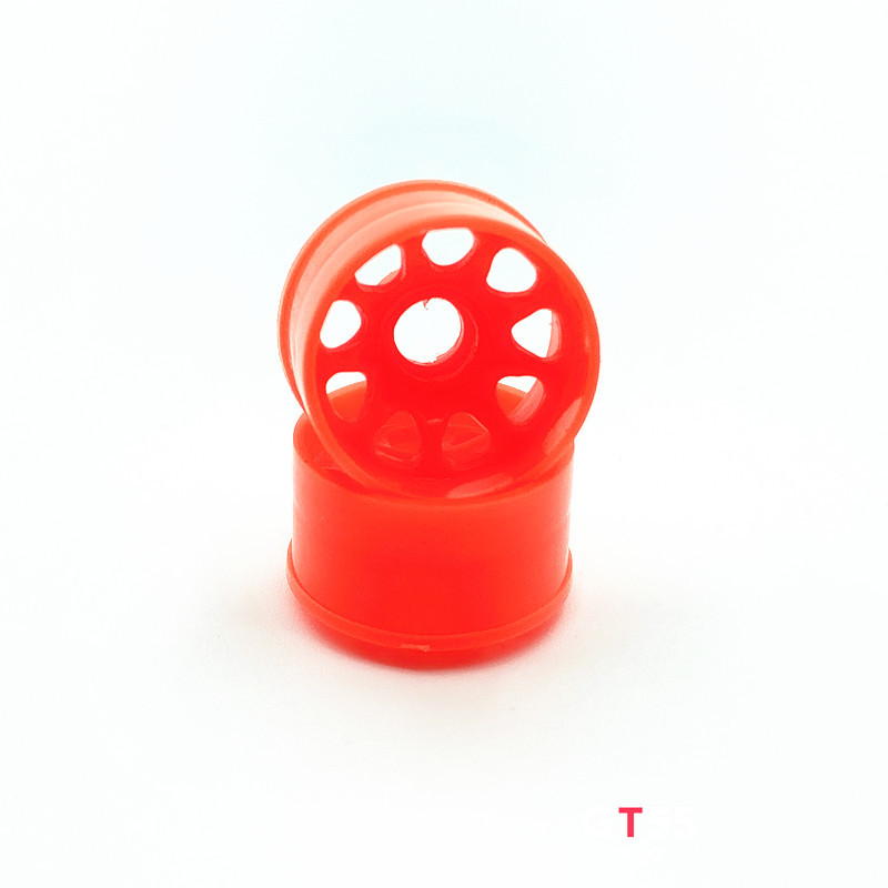 Nexx Racing 1/28 Mini-Z 2WD 9 Spokers Rear Rim R0/1/2/3  (Neon Orange)