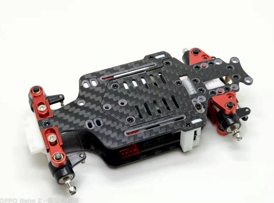 1/28 HGV1 RC MINIZ Rear-Drive Drift Car Chassis