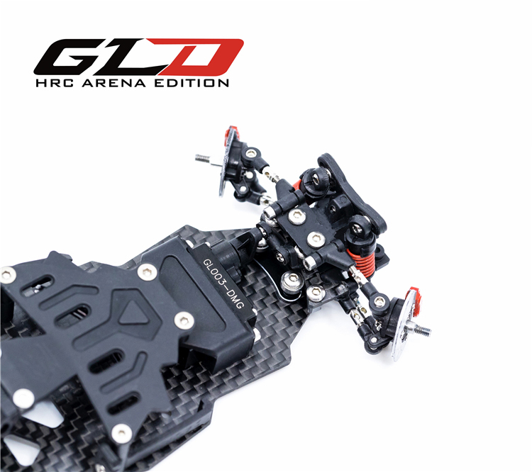 GLracing 1/28 GLD (HRC Arena Edition) rear drive drift car kit with ECS server Model:GLD-001-KSET