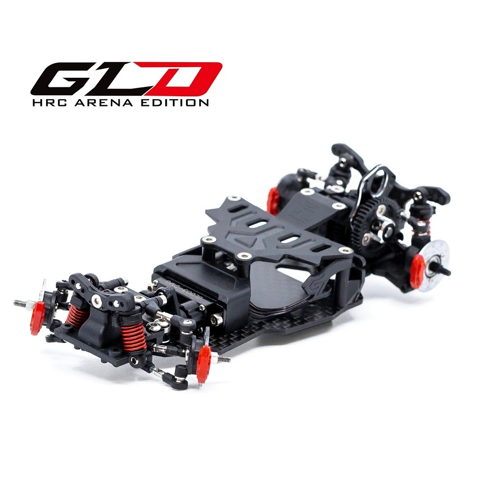 GLracing 1/28 GLD (HRC Arena Edition) rear drive drift car kit with ECS server Model:GLD-001-KSET