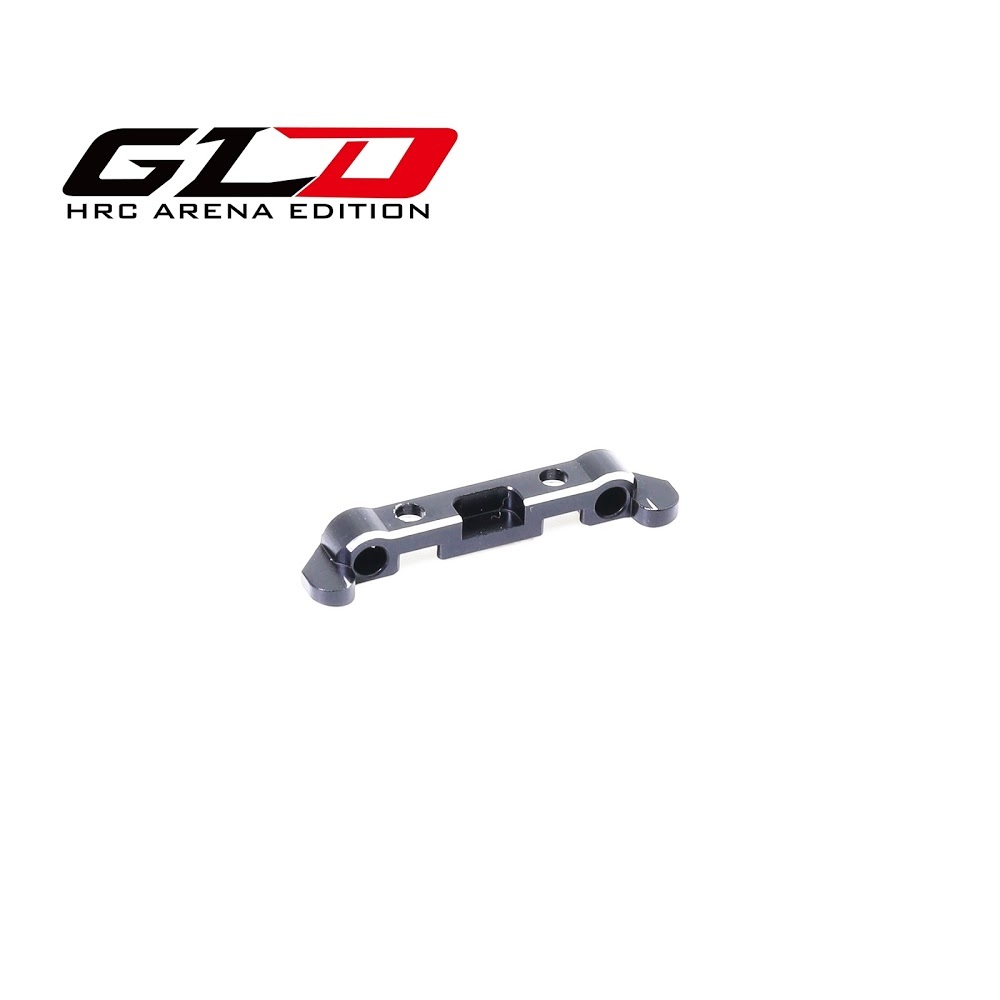 GLracing 1/28 HRC Arena GLD Aluminum Toe In Block 1 Black Model: GLD-OP-003-1