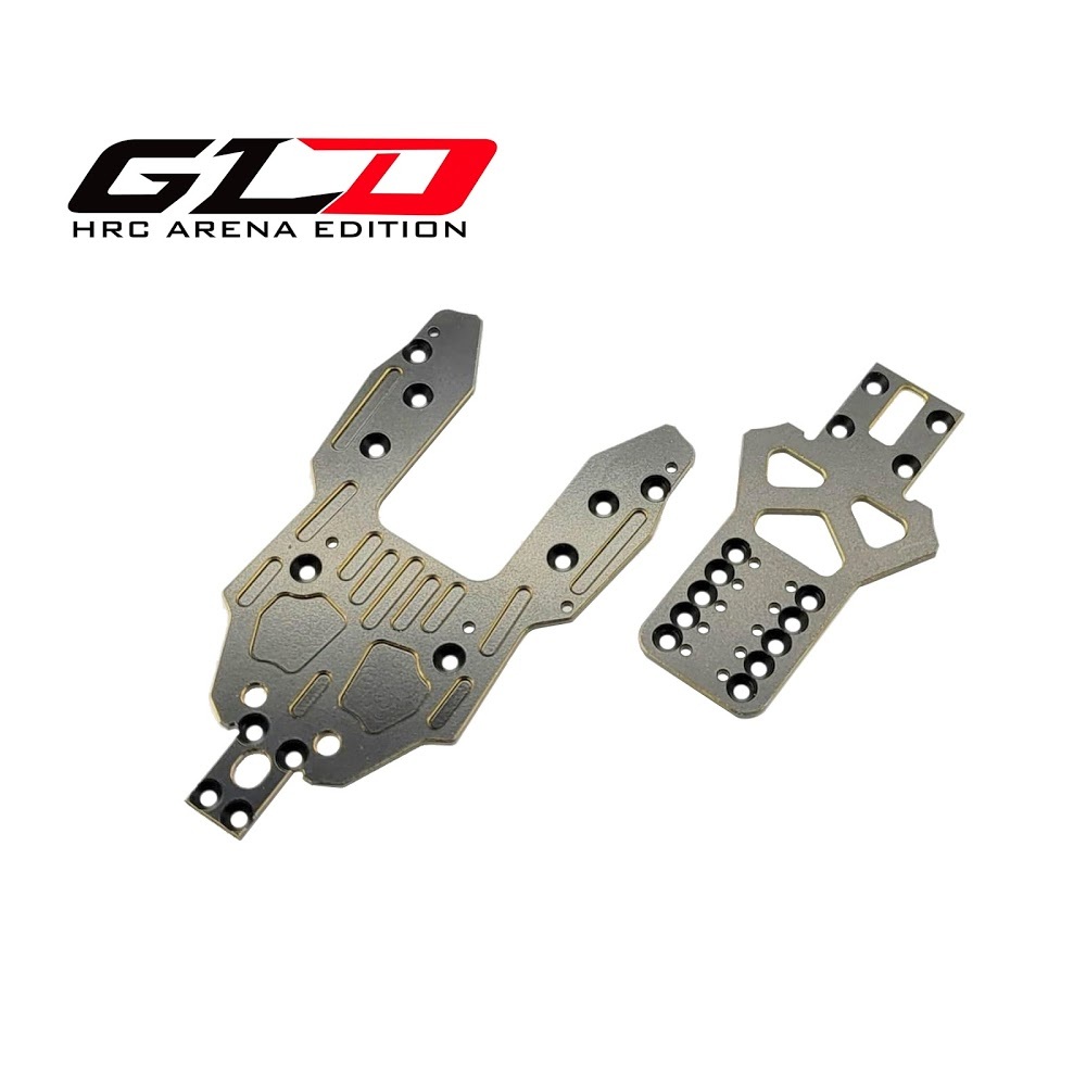 GLracing 1/28 GLD 90-106mm  Brass Chassis Model: GLD-OP-017