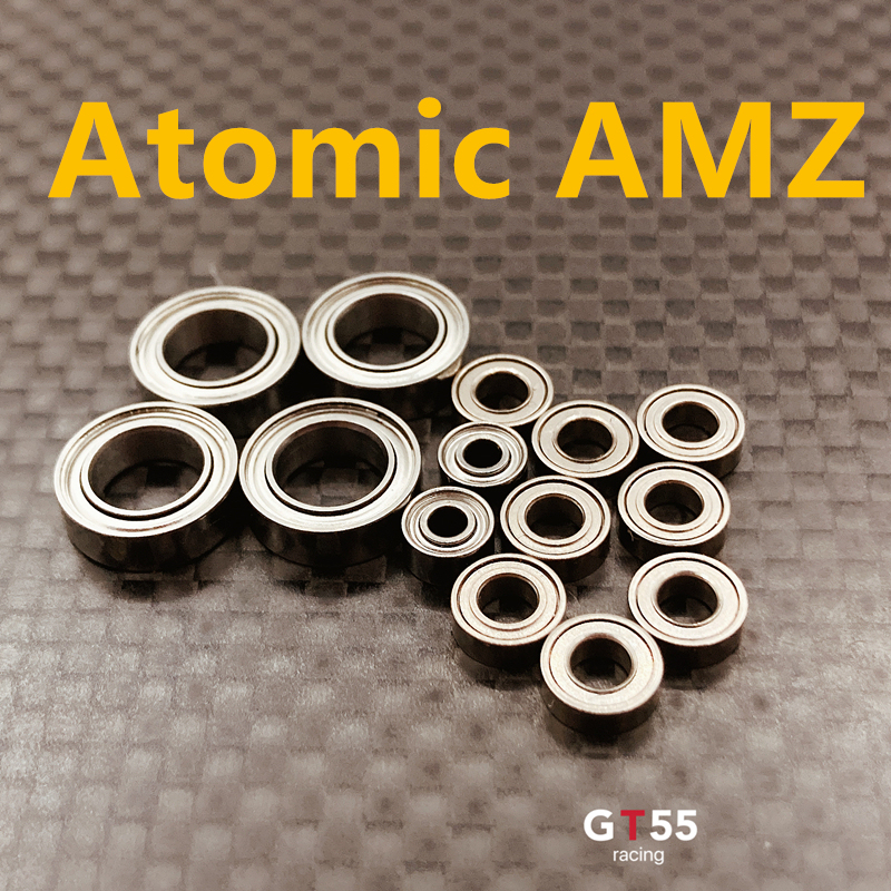 GT55racing High Quality Bearing Set For Atomic AMZ (14 PCS)
