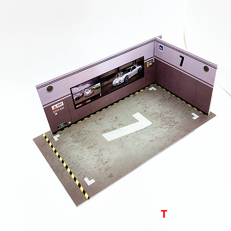 1/24 1/28 Scale Car Garage 1Parking Space (EVA Material)