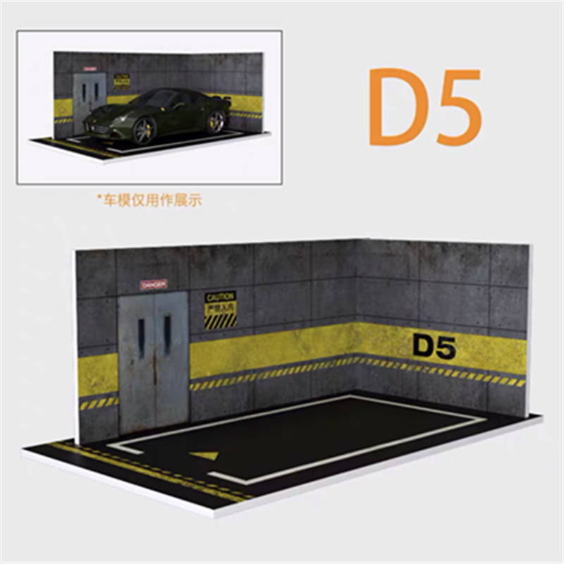1/24 1/28 Scale Car Garage 1Parking Space (EVA Material)