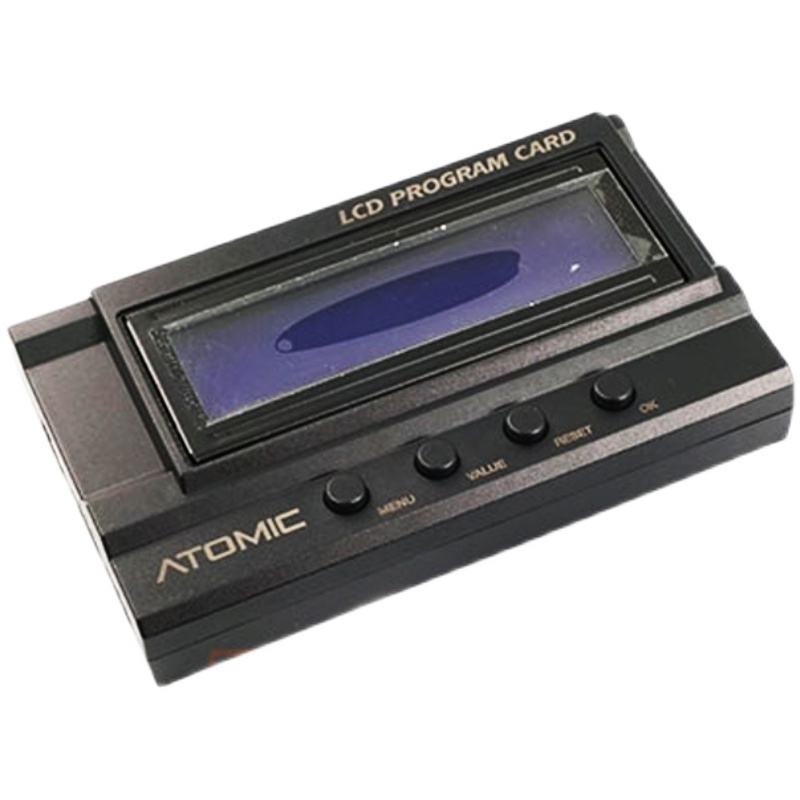 ATOMIC LCD PROGRAM BOX FOR SENSORED ESC #AESC01-P
