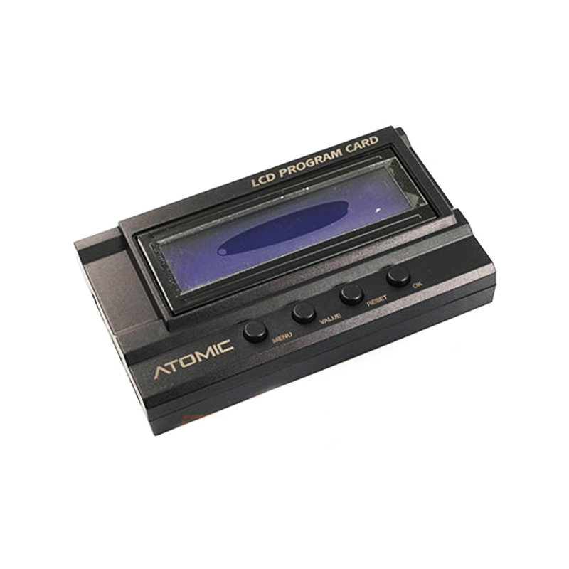 ATOMIC LCD PROGRAM BOX FOR SENSORED ESC #AESC01-P