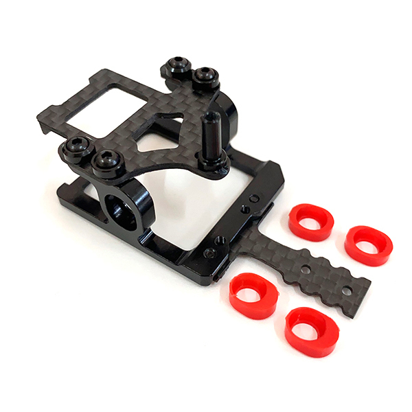NX-103 NEXX Racing Precision CNC 7075 Square Motor Mount for 90-94mm RM  (RED) (BLACK) (BLUE)