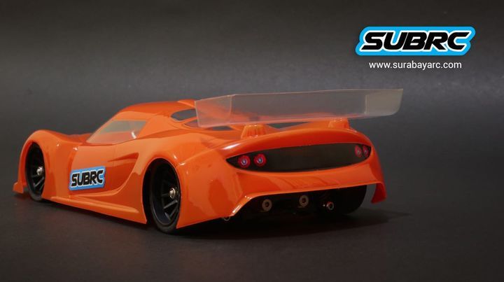 SUBRC SBRC-B006 1/28 Lexan Touring Body 98MM PHENOM GT