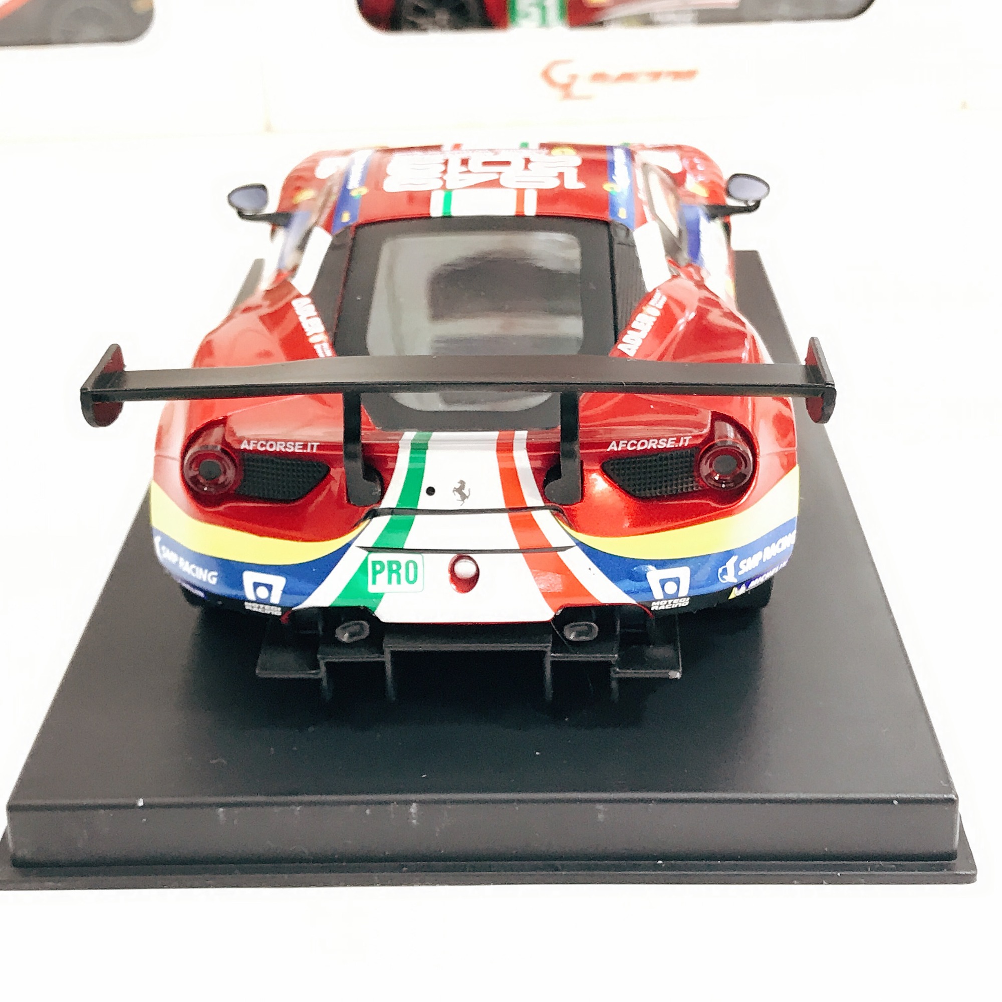 ポスターフレーム GLレーシング製 ミニッツボディ フェラーリ 488GT3